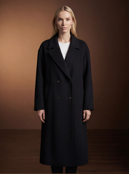 BRESSÁVI | Éternité Wool Blend Long Coat