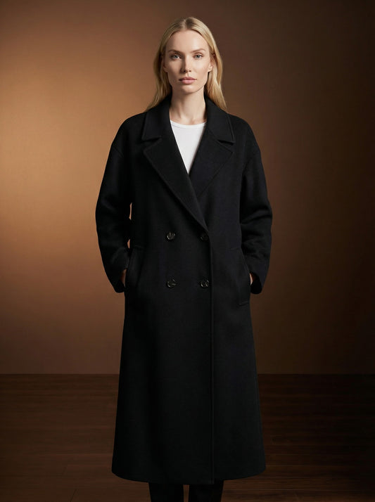 BRESSÁVI | Éternité Wool Blend Long Coat
